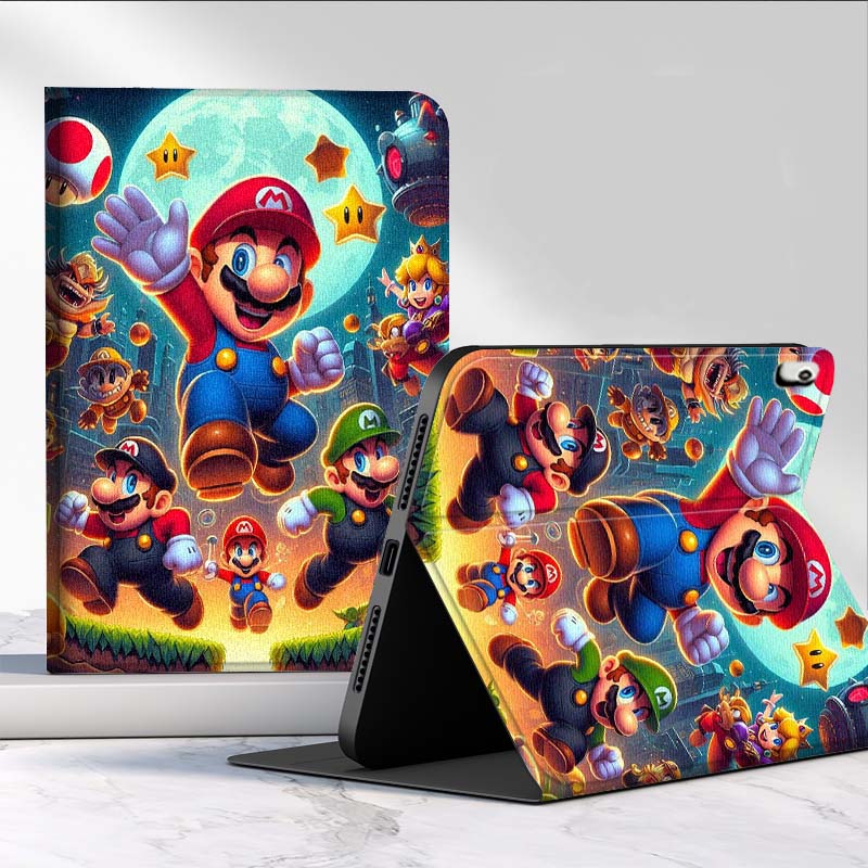 Samsung Tablet S9 Accessories - Cartoon M-Marios Art For Samsung Galaxy