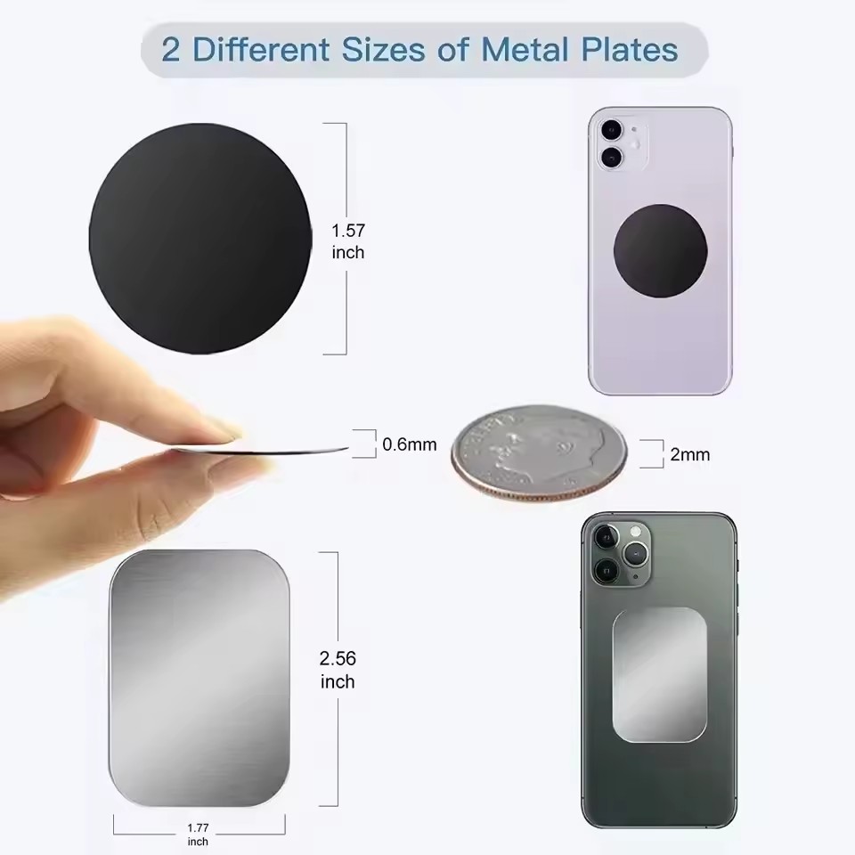 5/10pcs Magnetic Metal Plate D - огляд і ціна Trimble Tablet Accessories
