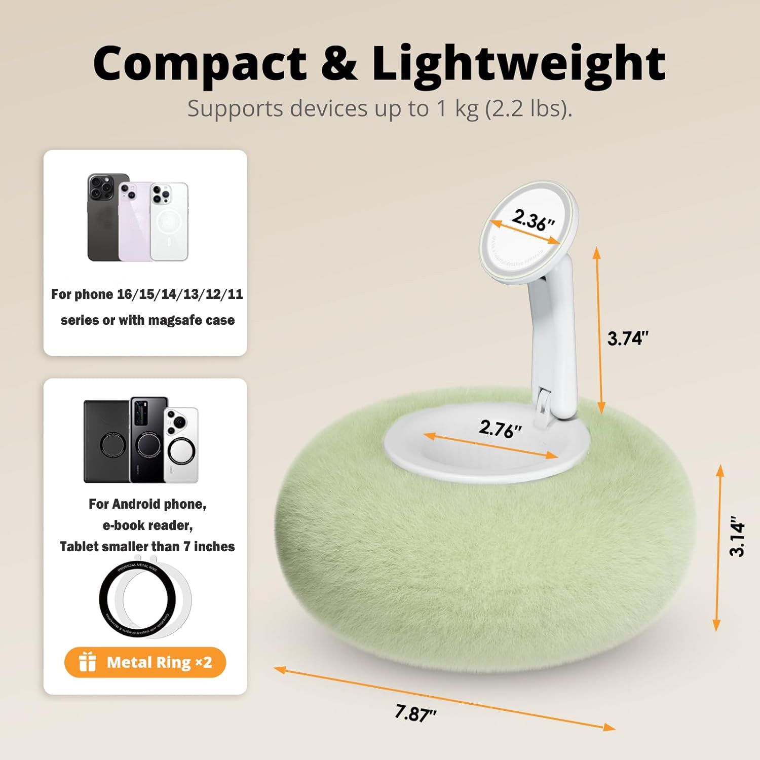 2025 Magnetic Pillow Stand For - огляд і ціна Trimble Tablet Accessories