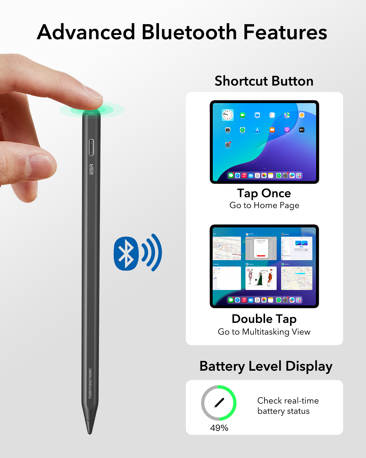 ESR iPad Pencil Compatible wit - огляд і ціна Tablet Accessories Kids