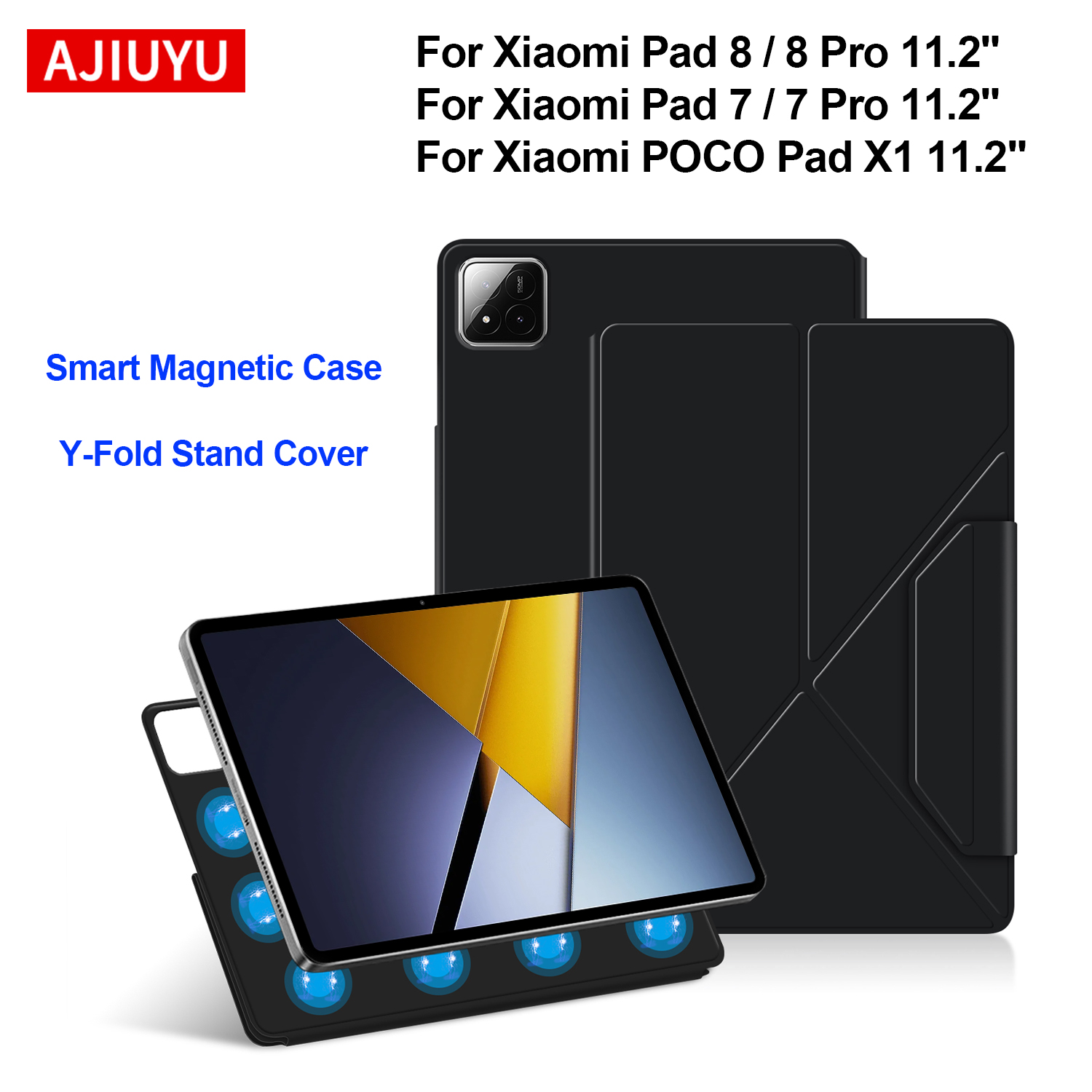 Smart Magnetic Case For Xiaomi - огляд і ціна Poco Tablet Accessories