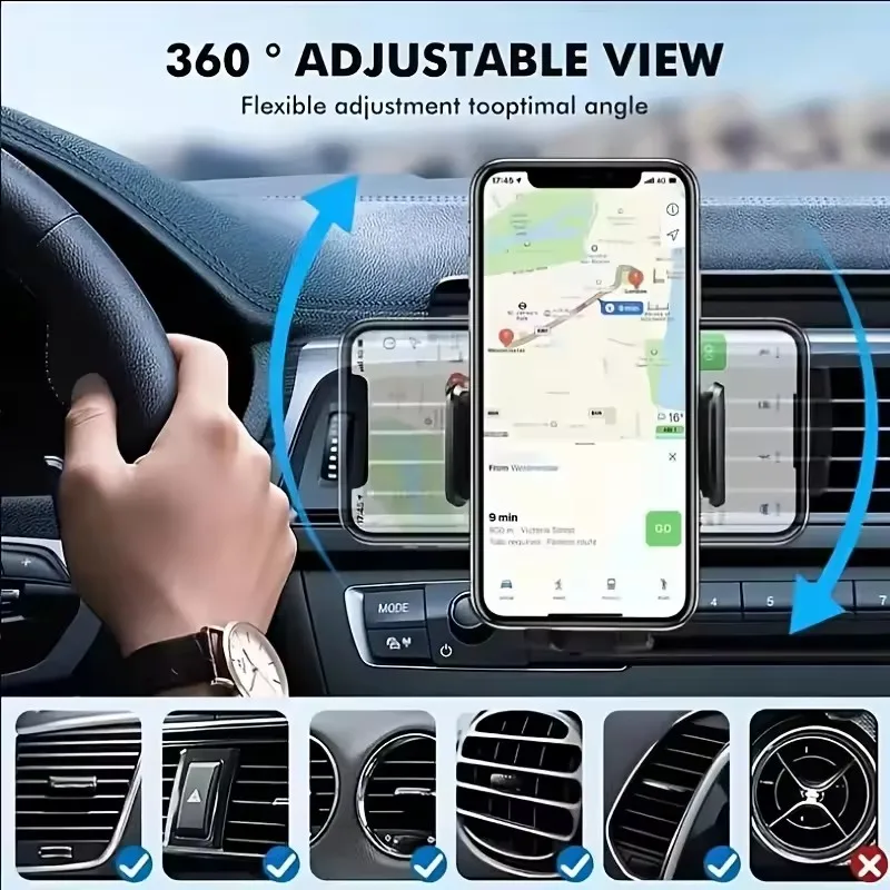 Car Phone Holder Car Air Vent  - огляд і ціна Car Accessories Tablet Holder