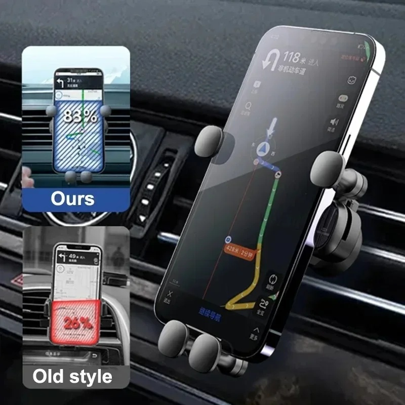 New Gravity Car Air Vent Phone - огляд і ціна Car Accessories Tablet Holder