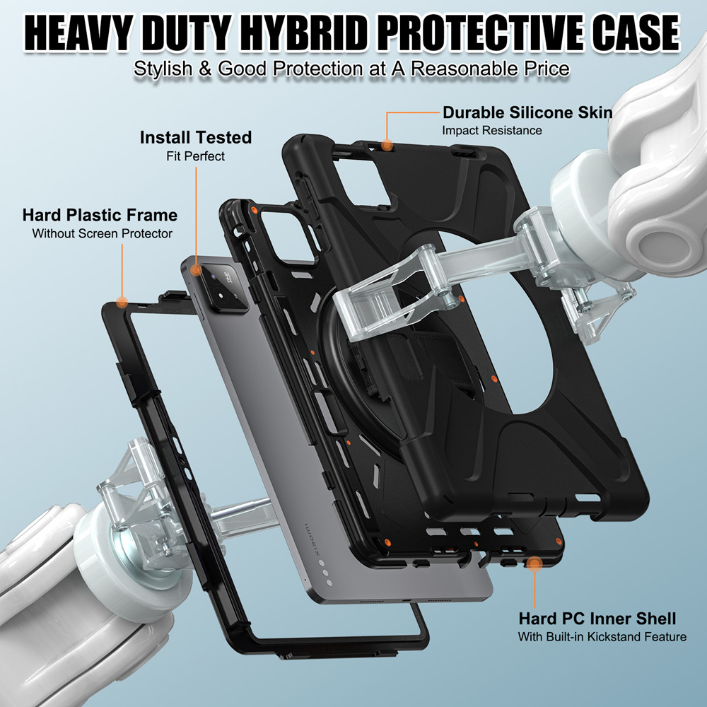 Heavy Duty Shockproof Case For - огляд і ціна Poco Tablet Accessories