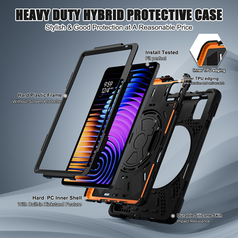 Heavy Duty Shockproof Case For - огляд і ціна Poco Tablet Accessories
