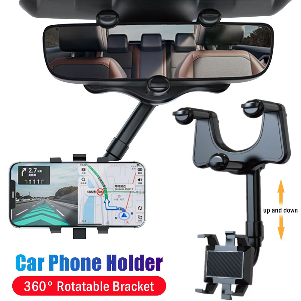Adjustable Car Rearview Mirror - огляд і ціна Car Accessories Tablet Holder