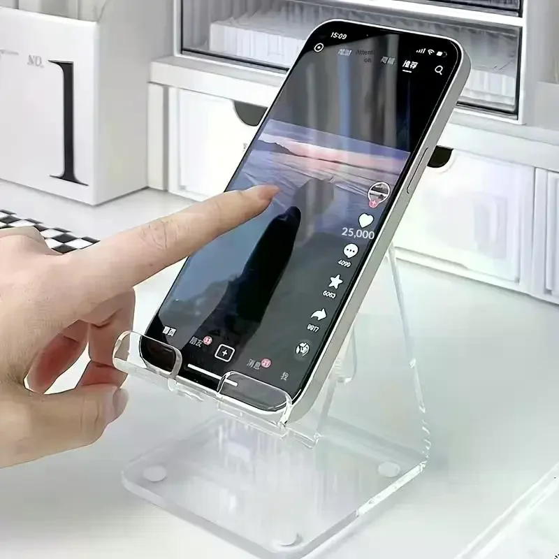 Transparent Acrylic Phone Stan - огляд і ціна Tablet Accessories