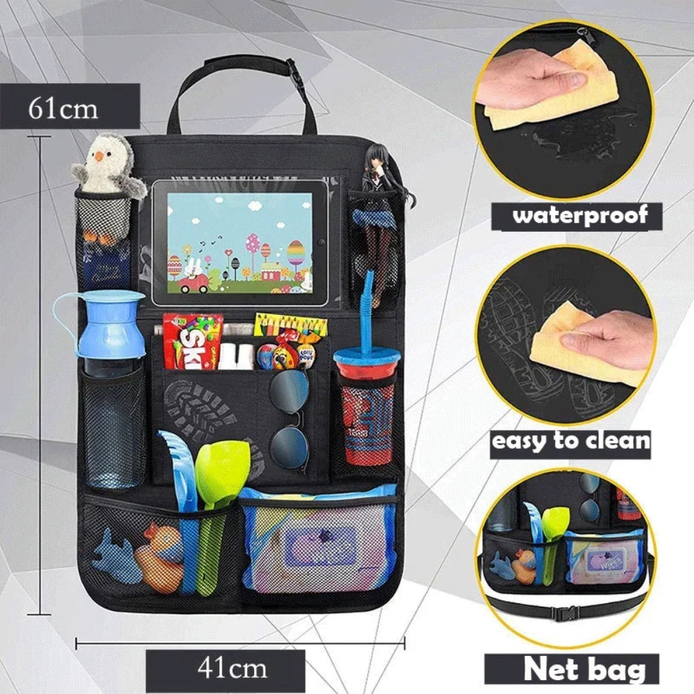 Car Seat Back Organizer 9 Stor - огляд і ціна Tablet Accessories Kids