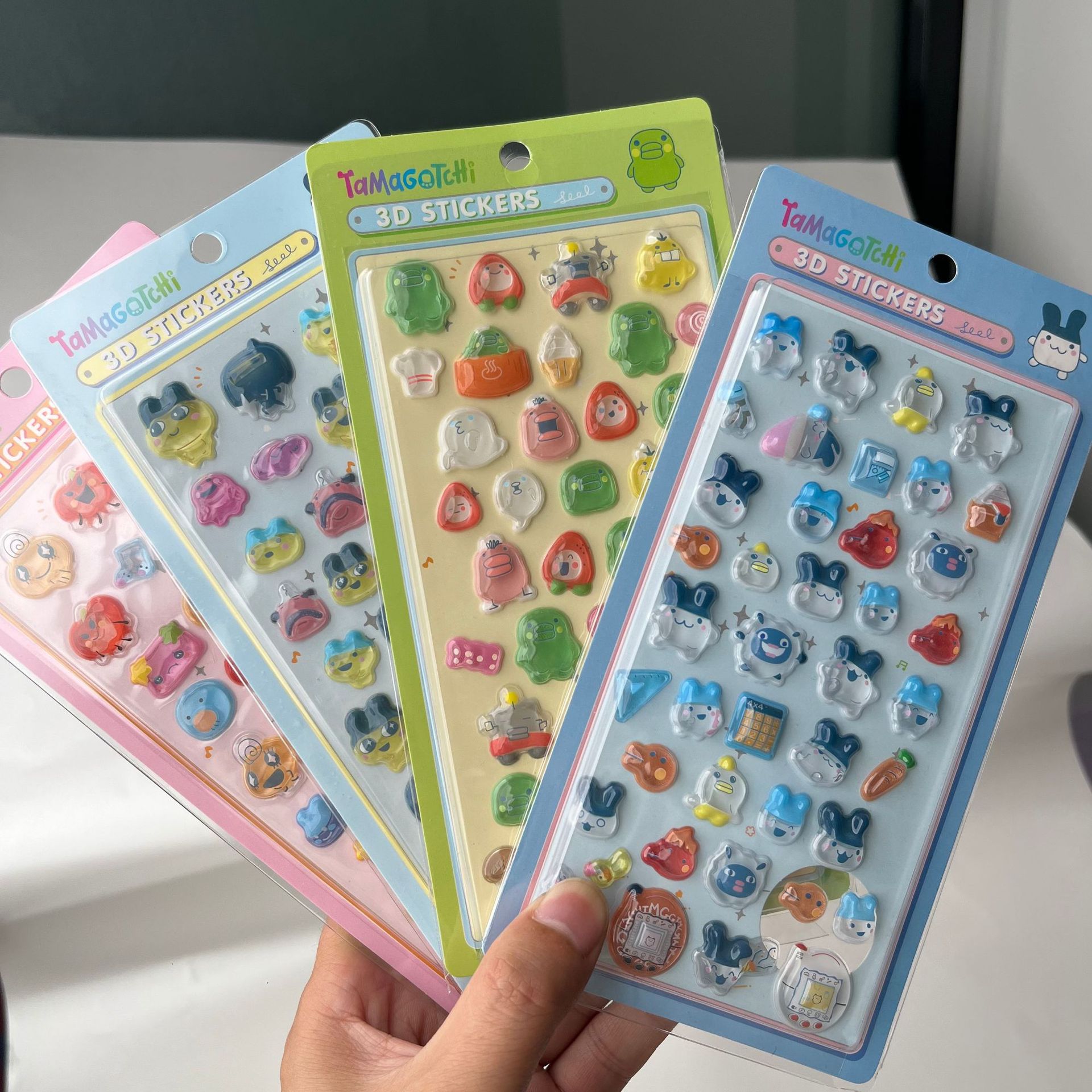 Cute Tamagotchi 3D Puffy Stick - огляд і ціна Tablet Cute Accessories