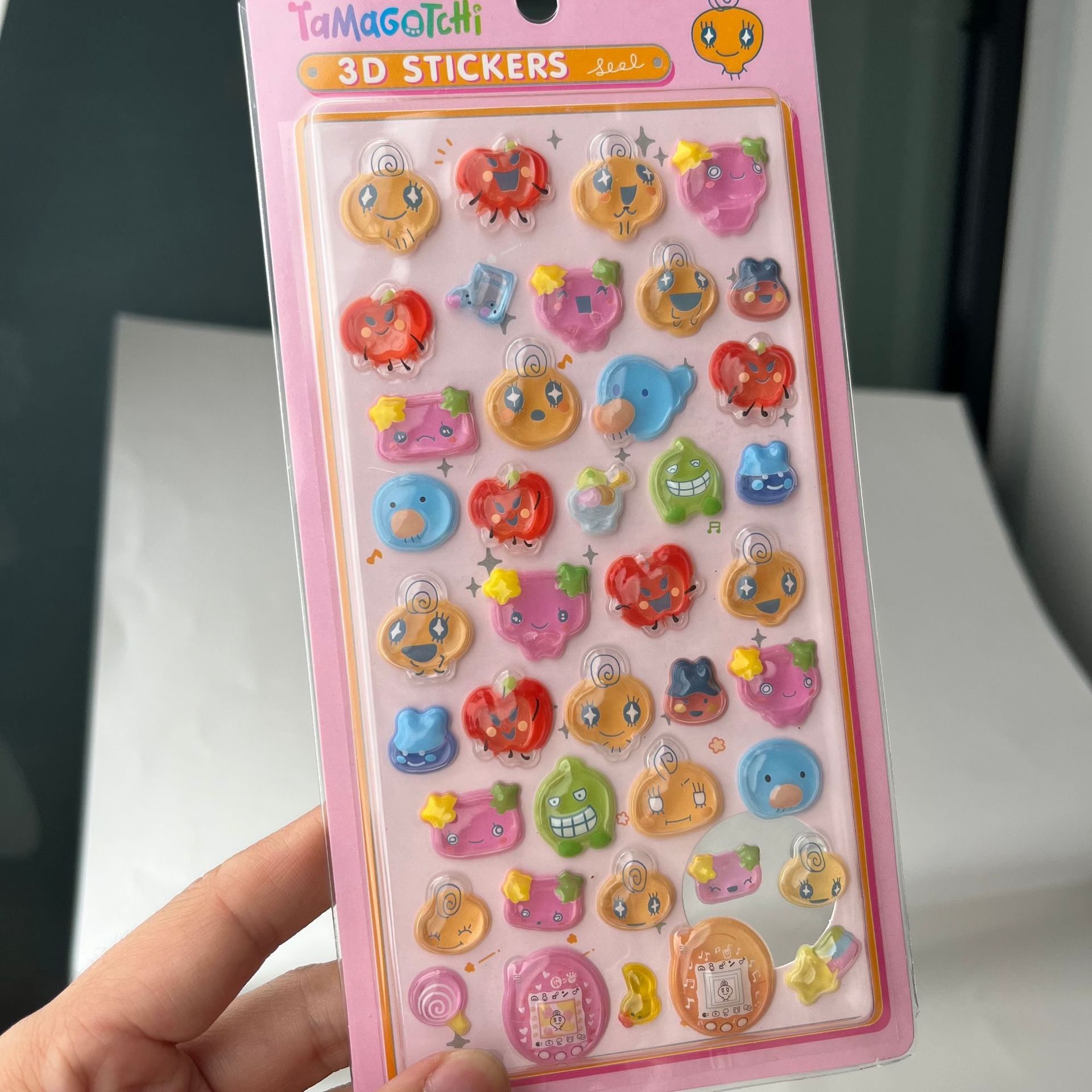 Cute Tamagotchi 3D Puffy Stick - огляд і ціна Tablet Cute Accessories